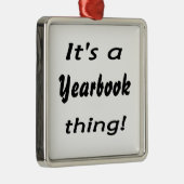 Es ist eine Jahrbuchsache! Ornament Aus Metall (Rechts)