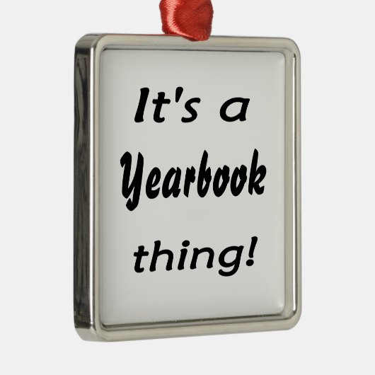 Es ist eine Jahrbuchsache! Ornament Aus Metall (Rechts)