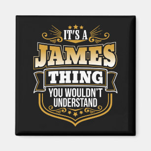 Es ist eine James-Sache, die Männer nicht verstehe Magnet