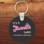 Es ist eine Juanita Sache, die man nicht verstehen Schlüsselanhänger (Vorderseite)