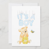 Es ist eine junge Babydusche Teddy Bear Honey Bee (Vorderseite)