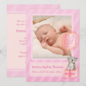 Es ist eine junge Foto-Anzeigenkarte Ankündigung (Vorne/Hinten)