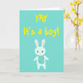 Es ist eine Junge Geburtstagskarte Karte (Gelbe Blume)