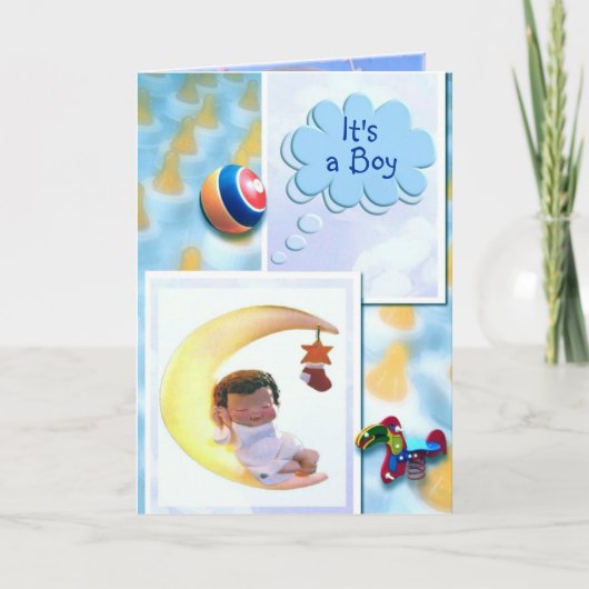 Es ist eine Junge Karte (Vorderseite)