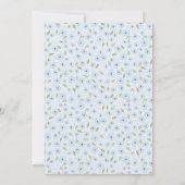 Es ist eine junge, kleine Bunny und Blue Balloon-S Ankündigung (Rückseite)