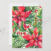 Es ist eine Junge Weihnachtswache Kinderdusche Einladung (Rückseite)