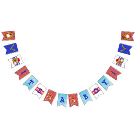 Es ist eine Jungen-Baseball-themenorientierte Wimpelkette