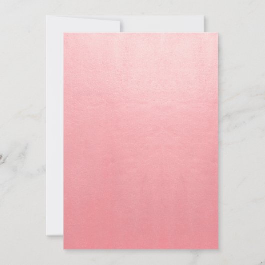 Es ist eine Jungle Animals Baby-Dusche für Mädchen Einladung (Rückseite)