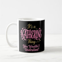 Es ist eine Katherine-Sache Rosa Gold Frauen Gesch