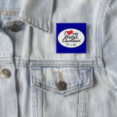 Es ist eine Katze! I Liebe mein britisches Button (Beispiel)