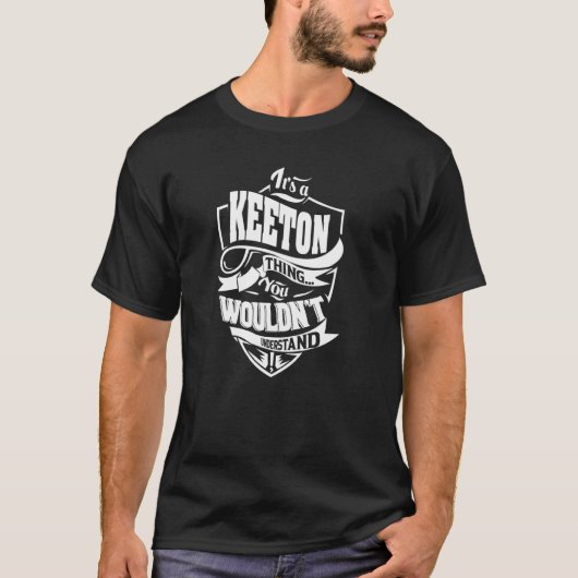 Es ist eine KEETON Sache T-Shirt (Vorderseite)