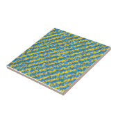 Es ist eine Keramik. Fliese (Seite)