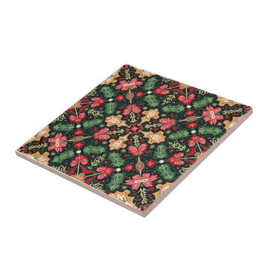 Es ist eine Keramik. Fliese (Seite)