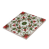 Es ist eine Keramik. Fliese (Seite)