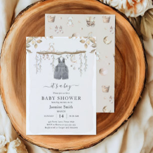 Es ist eine Kinderkleidung Bohemische Kinderzimmer Einladung