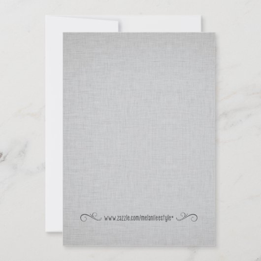 Es ist eine Kinderwagen-Kinderdusche Einladung (Rückseite)