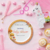 Es ist eine kleine, märchenhafte Babydusche Pappteller (Party)