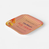 Es ist eine kleine, märchenhafte Babydusche Pappteller (Gewinkelt)