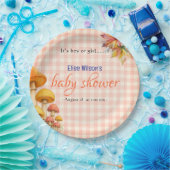 Es ist eine kleine, märchenhafte Babydusche Pappteller (Party)