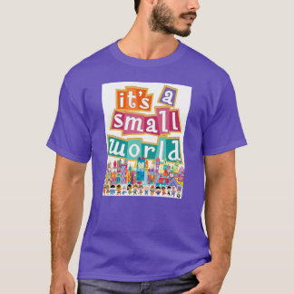 es ist eine kleine Welt voller grafischer Freunde T-Shirt