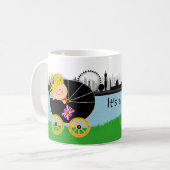 Es ist eine königliche Baby-Tasse Kaffeetasse (Vorderseite Links)