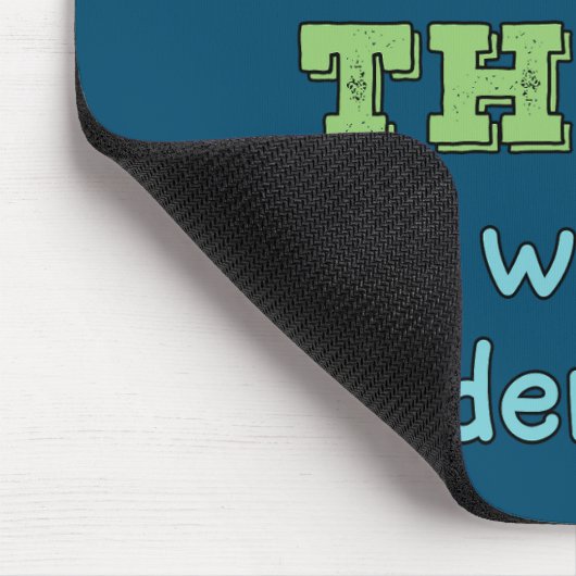 Es ist eine Kuczek-Sache Mousepad (Ecke)