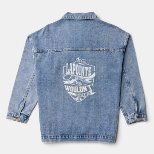 Es ist eine LAPOINTE-Sache Jeansjacke