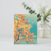 Es ist eine Leaf-Sache 1 Postkarte (Stehend Vorderseite)