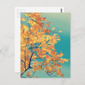 Es ist eine Leaf-Sache 1 Postkarte (Vorne/Hinten)