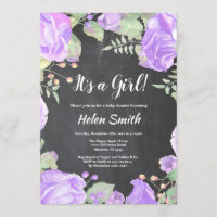 Es ist eine Lila Blumenschnecke für Mädchen