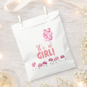 Es ist eine Mädchen-Babydusche Geschenktütchen (Ausgeschnitten)