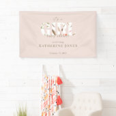Es ist eine Mädchen-Blush-Baby-Dusche II Banner (Insitu)