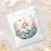 Es ist eine Mädchen-Meerjungfrau-Baby-Dusche Geschenktütchen (Ausgeschnitten)
