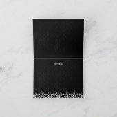 Es ist eine Mädchen Princess Baby Dusche Danke (Innenseite)