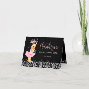 Es ist eine Mädchen Princess Baby Dusche Danke