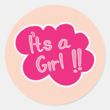 Es ist eine Mädchen-Rosa-Mädchen-Dusche