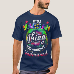 Es ist eine Maegan Thing Gefärbte Krawatte 60er 70 T-Shirt