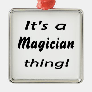 Es ist eine Magiersache! Silbernes Ornament