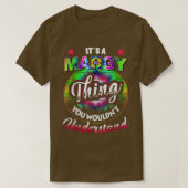 Es ist eine Margy Sache - Nostalgie Gefärbte Krawa T-Shirt (Design vorne)