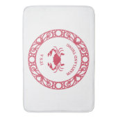 ES IST EINE MARYLAND-SACHE (CRABS) BADEMATTE (Vorderseite Vertikal)