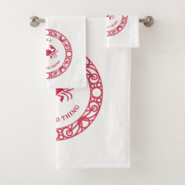 ES IST EINE MARYLAND-SACHE (CRABS) BADHANDTUCH SET