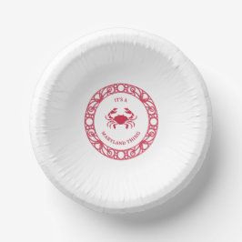 ES IST EINE MARYLAND-SACHE (CRABS) PAPPTELLER