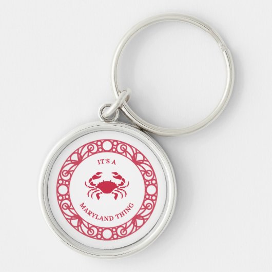ES IST EINE MARYLAND-SACHE (CRABS) SCHLÜSSELANHÄNGER (Vorne)