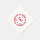 ES IST EINE MARYLAND-SACHE (CRABS) SERVIETTE (Ecke)