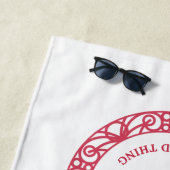 ES IST EINE MARYLAND-SACHE (CRABS) STRANDTUCH (Beispiel)