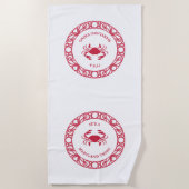 ES IST EINE MARYLAND-SACHE (CRABS) STRANDTUCH (Vorderseite)