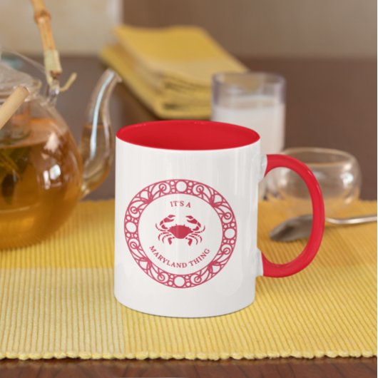 ES IST EINE MARYLAND-SACHE (CRABS) TASSE