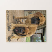 Es ist eine "Mastiff" Sache! Englisches Puzzle (Horizontal)