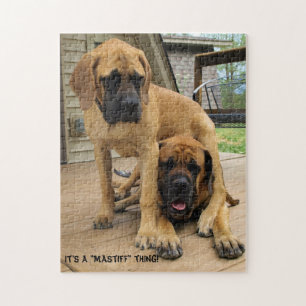 Es ist eine "Mastiff" Sache! Englisches Puzzle