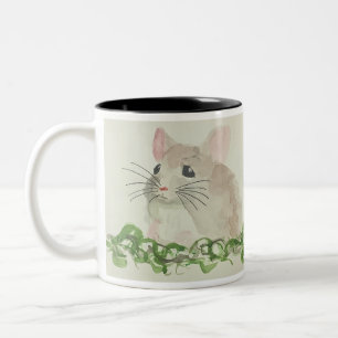 Es ist eine Maus! Mutter zweifarbige Tasse